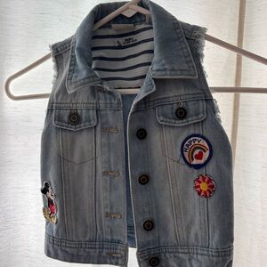 Junk Food Clothing Blue Vest Classic Design